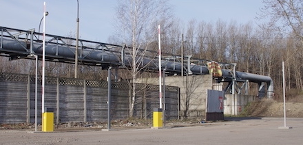 Dashou-Barrieren in einem Werk in Polen